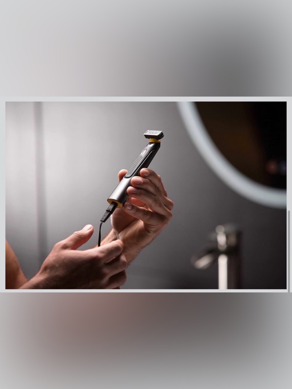 MicroTouch SOLO Titanium Rechargeable Razor, NEW - Picture 7 of 8